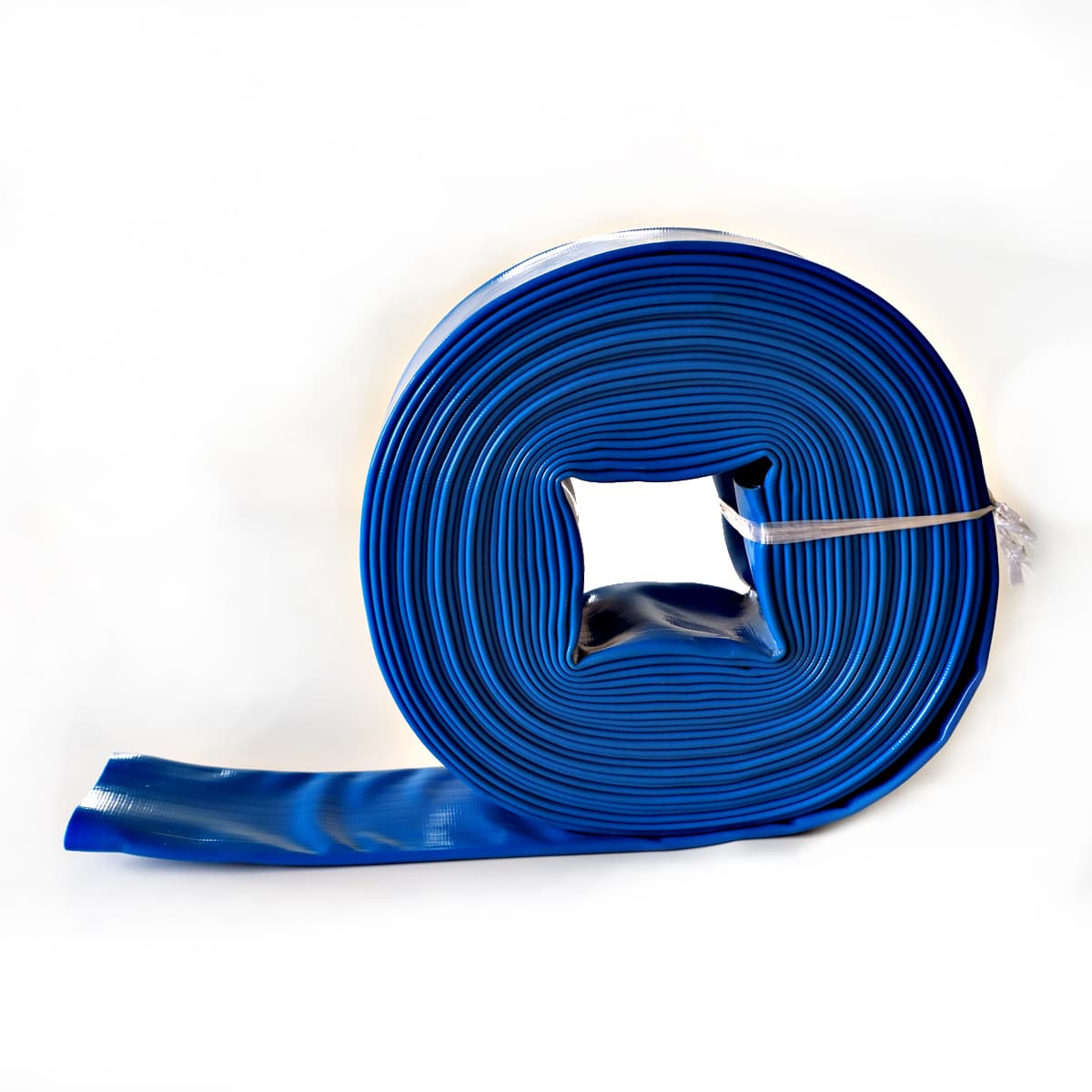 HydroMaxx 1.5" X 300' PVC Lay Flat Discharge Hose – Heavy Duty, High Pressure For Pool & Water Transfer